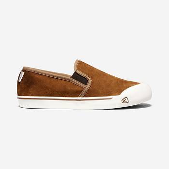 KEEN Férfi Coronado III Suede Slip On Gesztenyebarna